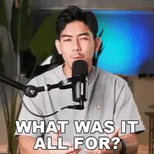 What Was It All For Matty