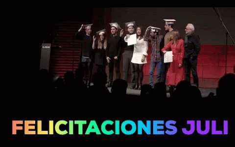 Julieta Grado: Felicitaciones Juli