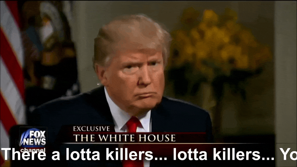 Trump fires back at O’Reilly for calling Putin a killer: Do you think our country is so innocent?