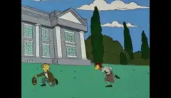 Burns Football Fail