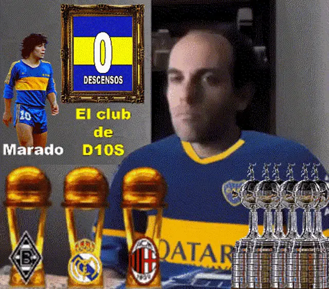 Boca Rey De Copas: Marado D10S