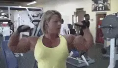 julie bourassa enormous biceps