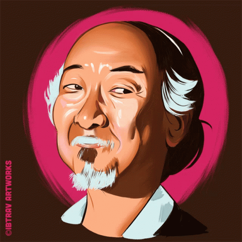 Mister Miyagi Illustration