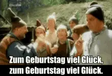 Zum Geburtstag Viel Glück Die Sieben Zwerge