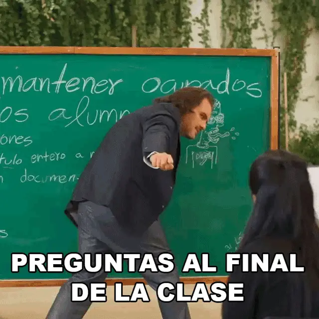 Enchufetv: Preguntas Al Final De La Clase