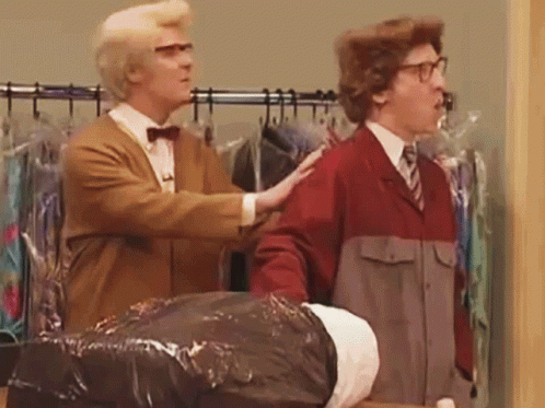 Don't Do Duvets: Ken and Eddie Sketch