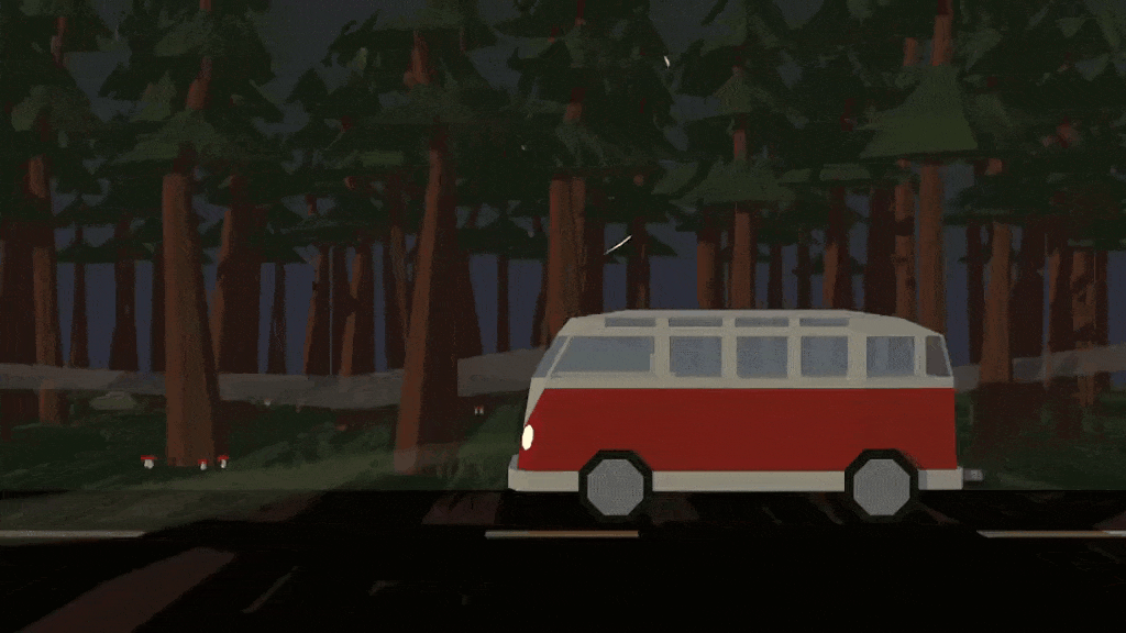 Low Poly Roadtrip