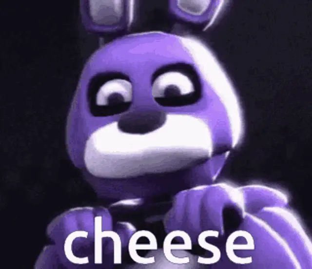 Fnaf Bonnie Holding Cheese