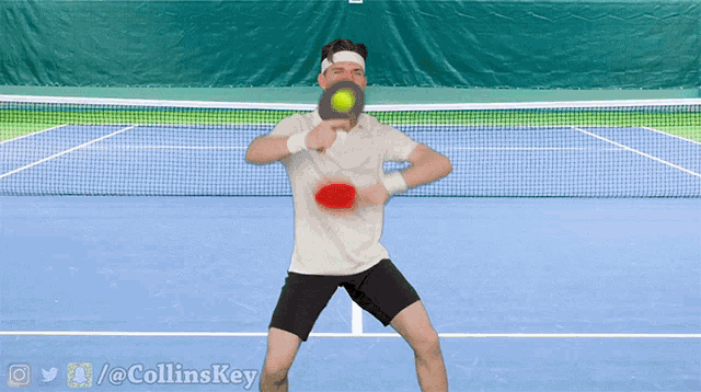 Collins Key's Funny Tennis Bam
