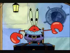 Krabs Does Robot
