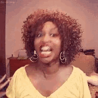 Woman Laughing Loudly and Falling