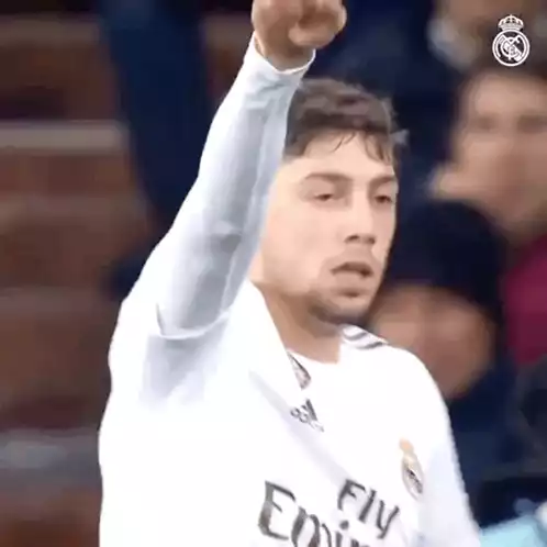 Fede Valverde Celebrates Goal