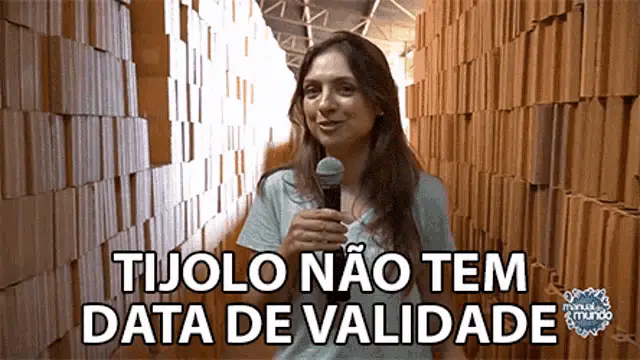 Tijolo Não Tem Data De Validade - Manual do Mundo