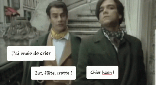 Merde Les Inconnus - French Exclamations