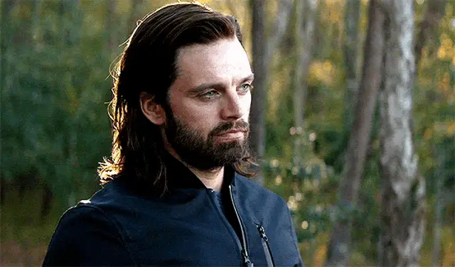 Bucky Barnes: Contemplative Forest Scene