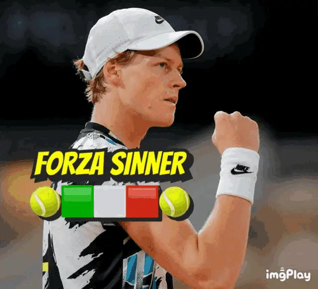Jannik Sinner: Forza Sinner Tennis Moment