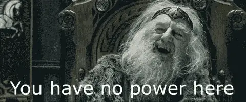 Theoden: You Have No Power Here - Lord Of The Rings