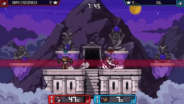 Rivals of Aether Wrastor Combo