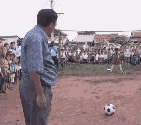 Soccer Goal Kick Fail