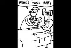 Heres yo baby