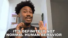 It'S Definitely Not Normal Human Behavior Rumi Robinson