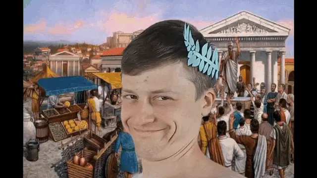 Sergey Rodin as Roman Emperor