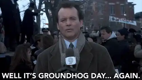 Bill Murray's Iconic Groundhog Day Report