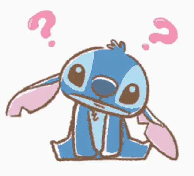 Stitch Doing a Cute Flip Dance