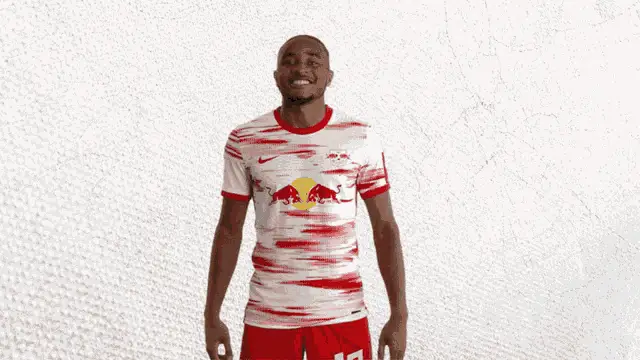 Christopher Nkunku in RB Leipzig Jersey #18