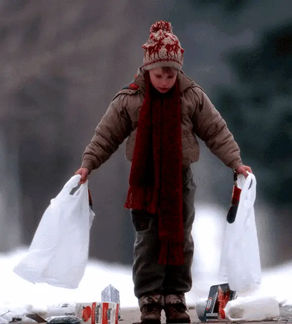 Radio Flavia: Home Alone Boy with Groceries
