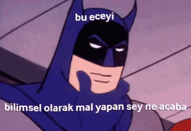 Ece Mal Ece: Batman Meme