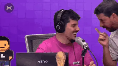 Marcos with Headphones and Laptop