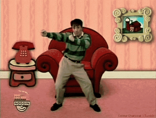 Steve from Blue's Clues Funky Dance