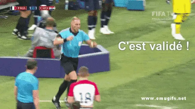 France Vs Croatia: Referee Validates Goal