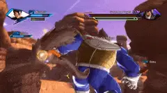 Vegeta attack