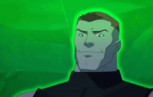 Guy Gardner Green Lantern Smiles