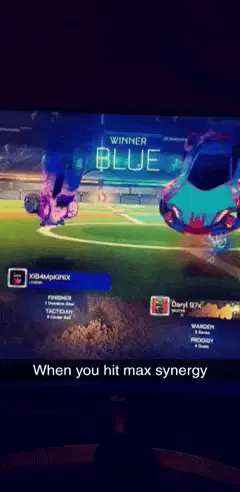 Rocket League Unexpected Synergy