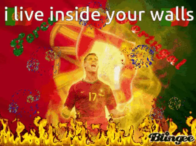 Cristiano Ronaldo: Forca Portugal