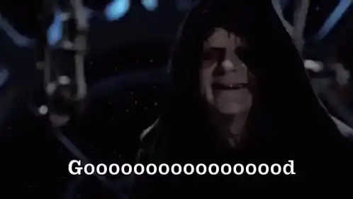 Star Wars Emperor's 'Gooood' Moment