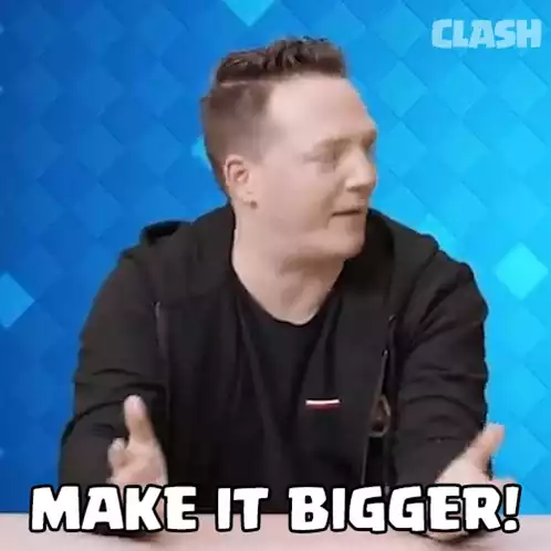 Rick: Make It Bigger! (Clash Royale)