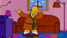 Homer Simpson's Happy Dance