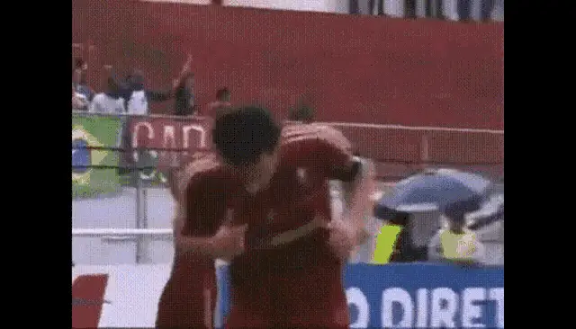 Fred Fluminense Goal Celebration