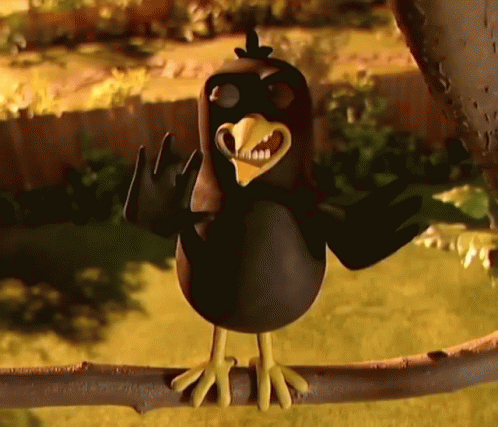 Creature Comforts Bird: Forget About It, Leave It To Me
