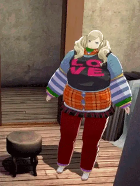 Persona 5 Ann in 'LOVE' Sweater