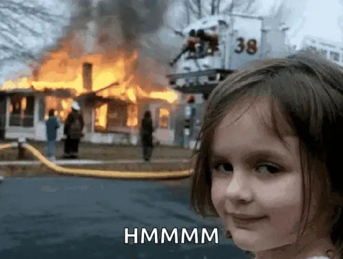 Meme de la Niña Pirómana