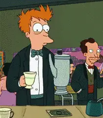 Frye's Wired Coffee Tweaking – free GIF download | meme platform | memes GIF