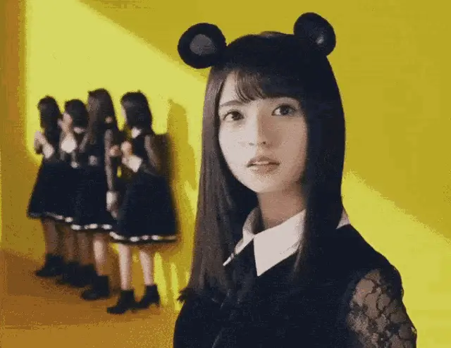 Asuka Saito Shrugs in Mouse Ears