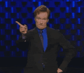 Conan O'Brien's Sassy 'Hell No' Finger Wag