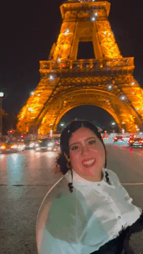 Shalymar Rivera's Magical Night at Eiffel Tower