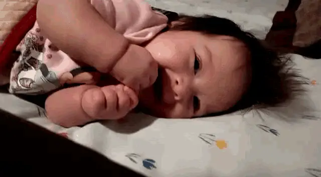 Happy Baby Ioana Maiara Smiles